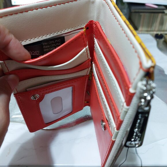 Rare Super Happy Pokemon Loungefly Full Size Wallet With Tons of ID Cards Pics - Picture 6 of 9